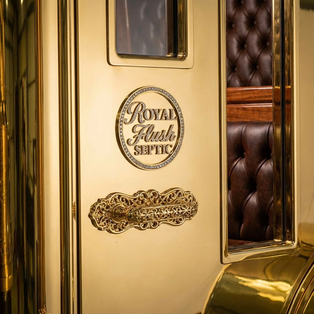 Detail shot showing the diamond-encrusted door handle and leather interior